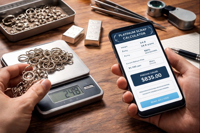 Platinum Calculator USA spot pricing tool