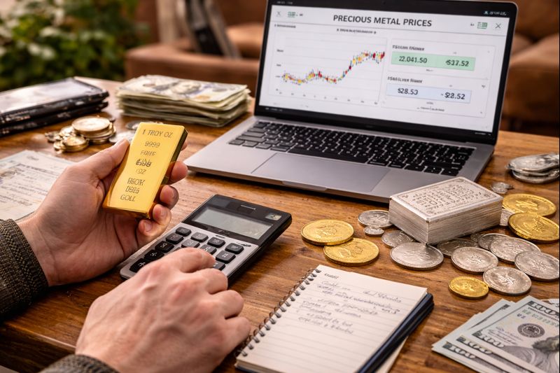 precious metals mistakes to avoid when calculating gold and silver value